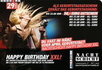 Happy Birthday XXL@Nachtschicht