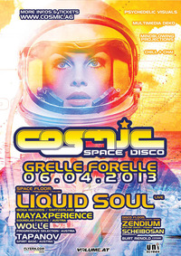 Cosmic  pres. Liquid Soul live