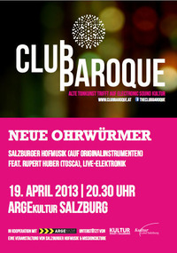 ARGE konzert: Club Baroque@ARGEkultur
