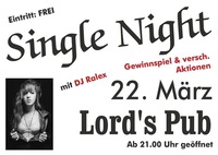 Single Night@Lords Pub