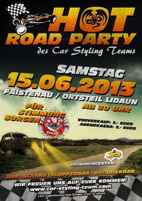 Hot Road Party@Ortsteil Lidaun