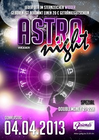 Donnerstag Special - Astro Night