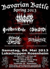 Bavarian Battle Spring 2013@Lokschuppen Rosenheim