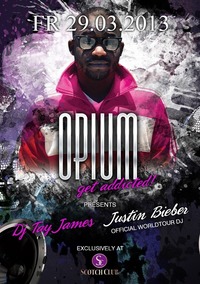 Believe Tour 2013 presents Dj Tay James, Justin Bieber Worldtourdj@Scotch Club