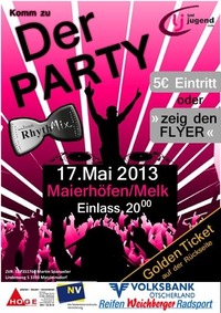 Komm zu - Der Party@Partyhalle Maierhöfen