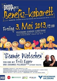 PEPPiges Benefiz-Kabarett: G'sunde Watschen@PEPP Pro Eltern Pinzgau & Pongau