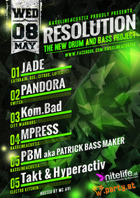 Resolution ! The NeW DnB Project !@Club Lifestyle