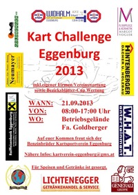 Kart Challenge Eggenburg 2013@Eggenburg Betriebsgelände Fa. Goldberger