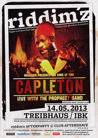 Capleton & The Prophecy Band@Treibhaus