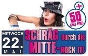 Schräg durch die Mitte  Rock it - 50 Cent Time@Baby'O