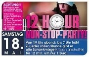 12 Stunden Non-stop-party@Bollwerk