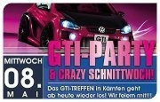 GTI Party & Crazy Schnittwoch