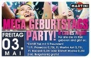 Mega-Geburtstags-party & Ladies Night