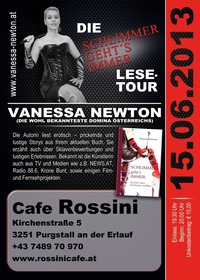 Lesung/ Erzählung von der wohl bekanntesten Domina Österreichs@Cafe Rossini 
