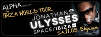 Alpha presents Ibiza World Tour 2013 with Jonathan Ulysses  Elysium Wiens aufregendste Innenstadtlocation