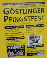 Göstlinger Pfingstfest 2013@Festwiese am Dorfplatz