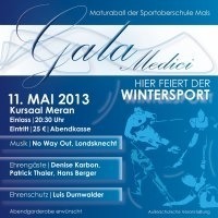 Gala Medici - Maturaball der Sportoberschule Mals@Kurhaus Meran