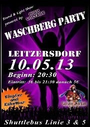 Waschbergparty I@Veranstaltungswiese