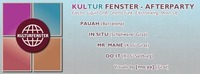 Kulturfenster Afterparty@Afro-Asiatisches Institut