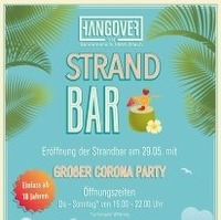 Hangover Strand Bar - große Eröffnungsparty
