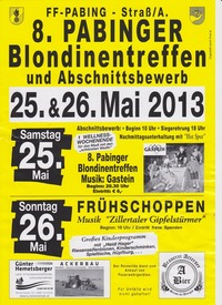 7. Pabinger Blondinentreffen@Feuerwehrhaus Pabing