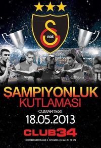 Galatasaray Ampyonluk Kutlamasi@Club 34