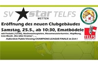 Eröffung des neuen Clubgebäudes@Sportplatz