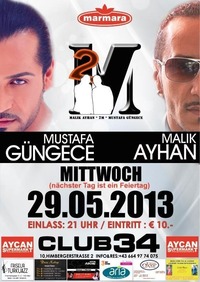 Mustafa Güngece & Malik Ayhan Live in Concert  Club 34@Club 34