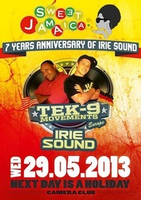 Sweet Jamaica pres. 7 Years Anniversary Of Irie Sound