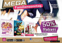 Mega-Familiensonntag@Hollywood Megaplex