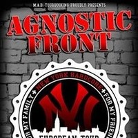 Live: Agnostic Front (us) & Support