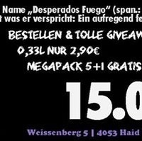 Desperados Fuego night@Five - meine Bar