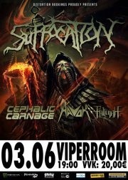 Suffocation + Cephalic Carnage + Havok + Fallujah