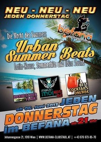 Urban Summer Beats - Kick Off@Befana - Club & Stadl