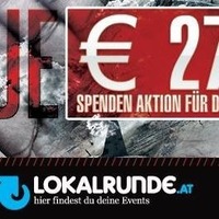 Spenden Aktion für Hochwasseropfer