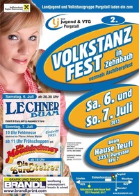 Volkstanzfest Zehnbach@Hause Teufl