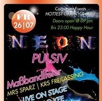 Neon Pulsiv - Massbandlfeier Mrs Sparz / Krs Freilassing@Johnnys - The Castle of Emotions