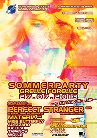 Cosmic Sommerparty pres. Perfect Stranger live 