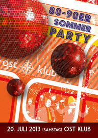 80er / 90er Sommer Party@OST Klub