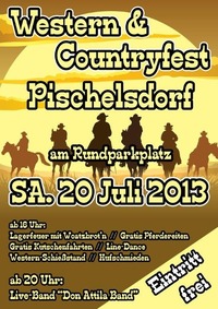 Western & Countryfest mit Don Attila Band@ Pischelsdorf 