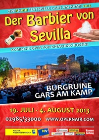 Opern Air Feststpiele Gars 2013 - Der Barbier von Sevilla@Babenberger Burgruine