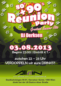 80's + 90's Reunion - Party by dj derksen | Greatest Summer Hits @All iN