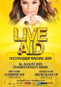 Charity Hochwasser Wachau 2013 - Live Aid@Österreichhallen