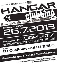 Hangar Clubbing presented by Raiffeisen Club