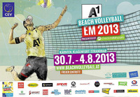 A1 Beach Volleyball Europameisterschaft 2013@Strandbad