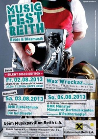 Beats & Blasmusik 2013 presents: Wax Wreckaz@Pavillon-Bar Reith