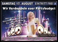 Wir verdoppeln Euer Partybudget@Happy Nite