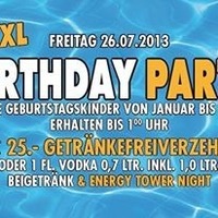 XXXL Birthday Party@Musikpark A14