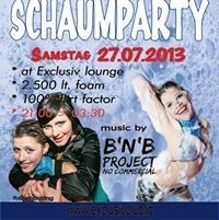 3.Mega Schaumparty Lounge@Exclusiv Disco