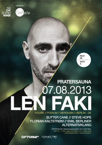 Len Faki at Nachtschwimmer hosted by Contraire@Pratersauna